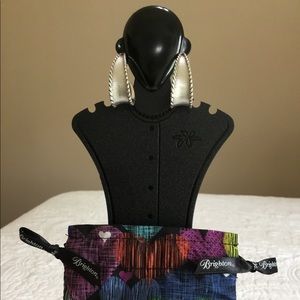 Brighton Hammered Hoop Earrings